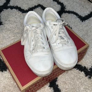 Vans Old School Platform Size 7